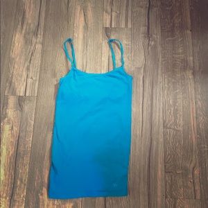 This is a dark blue tank top perfect for summer